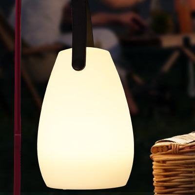 Moderne kreative einfache USB wiederaufladbare tragbare LED-Tischlampe mit 16 Farbwechseln 