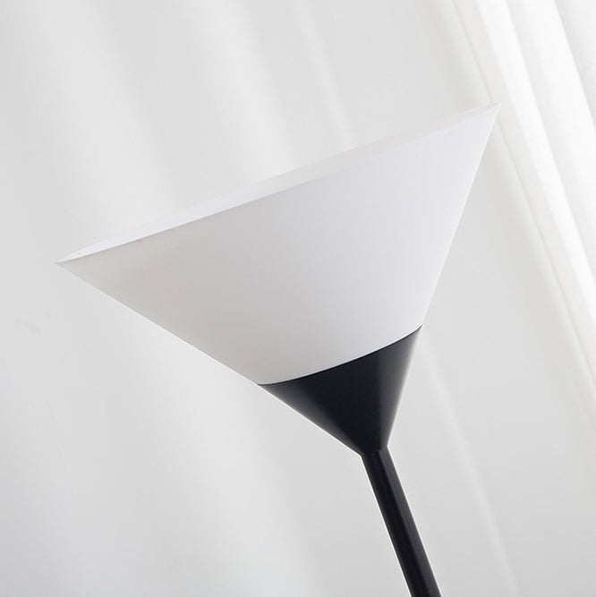 Creative Minimalist Cone Shade 1-Light Standing Floor Lamp