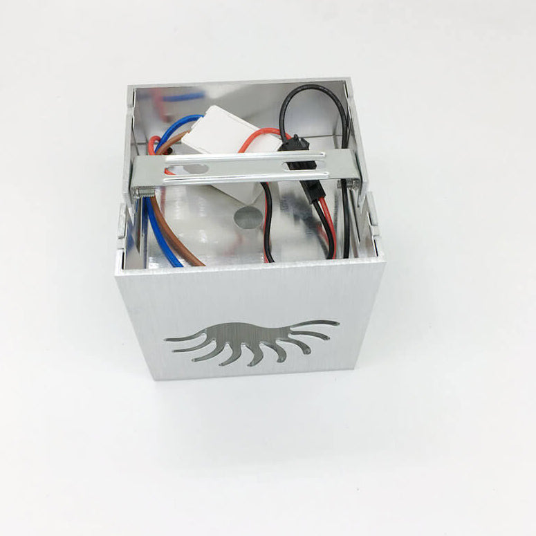Kreative quadratische Aluminium-Phönixschwanz-LED-Dekorative Wandleuchte 