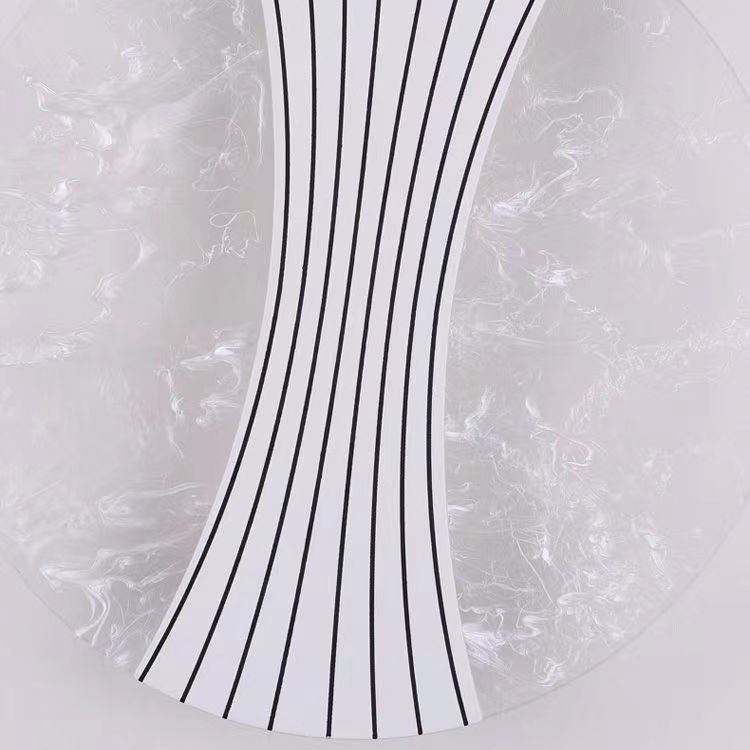 Applique Murale LED en Acrylique avec Matériel en Diamant Rond Minimaliste Moderne pour Chambre 