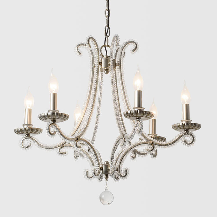 Vintage Candelabra Crystal 3/6/8/10 Light Chandelier