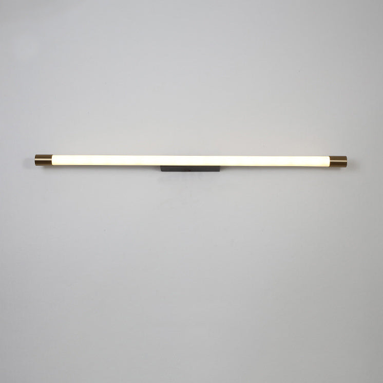 مصباح حائطي LED أنيق بأنبوب رفيع من الألومنيوم والبولي كربونات بأسلوب عصري بسيط لغرفة المعيشة 
