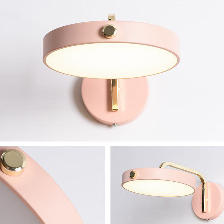 Modern Light Luxury Nordic Pie-shaped LED Wall Sconce Lamp