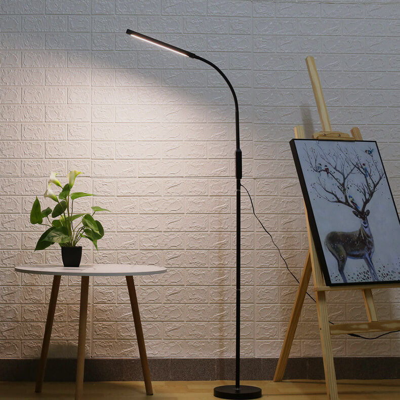 مصباح أرضي LED قابل للتعديل لحماية العين ABS الحديث 