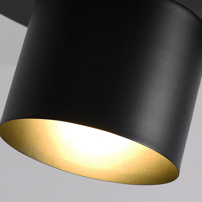 Modern Creative Cylinder Shade Metal 1-Light LED Pendant Light
