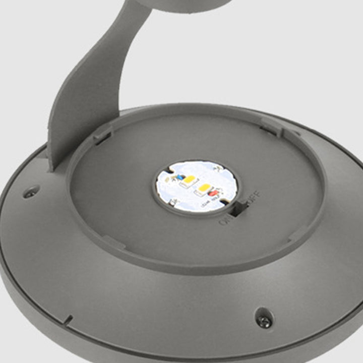 Luz de jardín solar LED impermeable de uso dual moderna de piso a techo para exteriores 