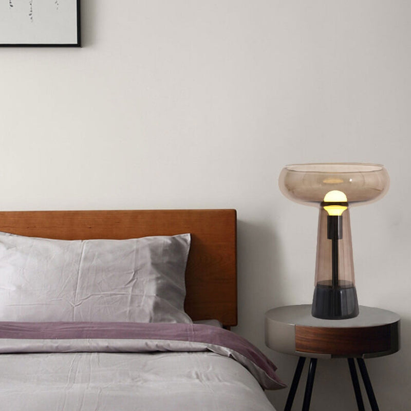 Simple Creative Glass Marble LED Table Lamp