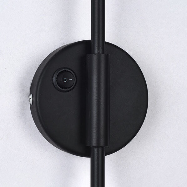 Modern Minimalist Iron Duck Folding Telescopic Long Pole 1-Light Wall Sconce Lamp For Living Room &amp; Bedroom
