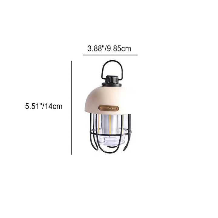 Lumière extérieure LED de camping portative en forme de champignon en fer moderne 