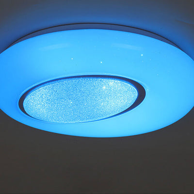 Colorful RGB Smart Remote Control LED Flush Mount Ceiling Light