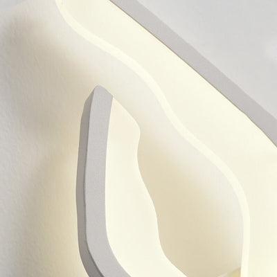 Modern Acrylic Creative Flame Design LED Wall Sconce Lamp