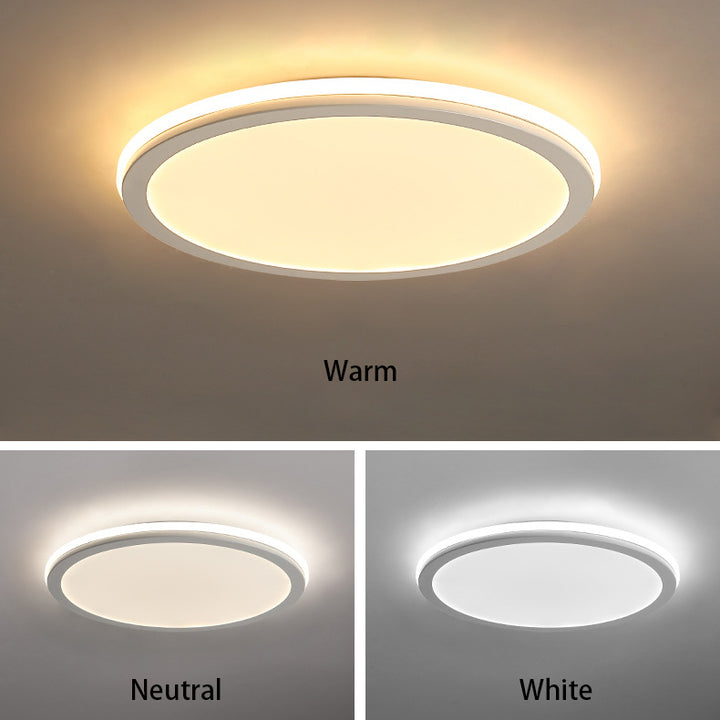 Moderne Kreativkreis Eisen LED Deckenleuchte 