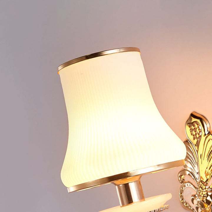 Lámpara de Aplique de Pared Minimalista Creativa Estilo Europeo 1/2 Luz 