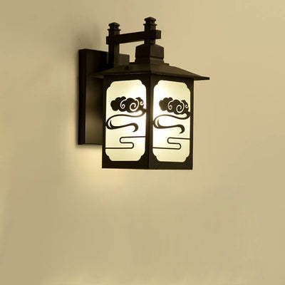 Chinese Outdoor Waterproof 1-Light Garden Light Wall Sconce Lamp