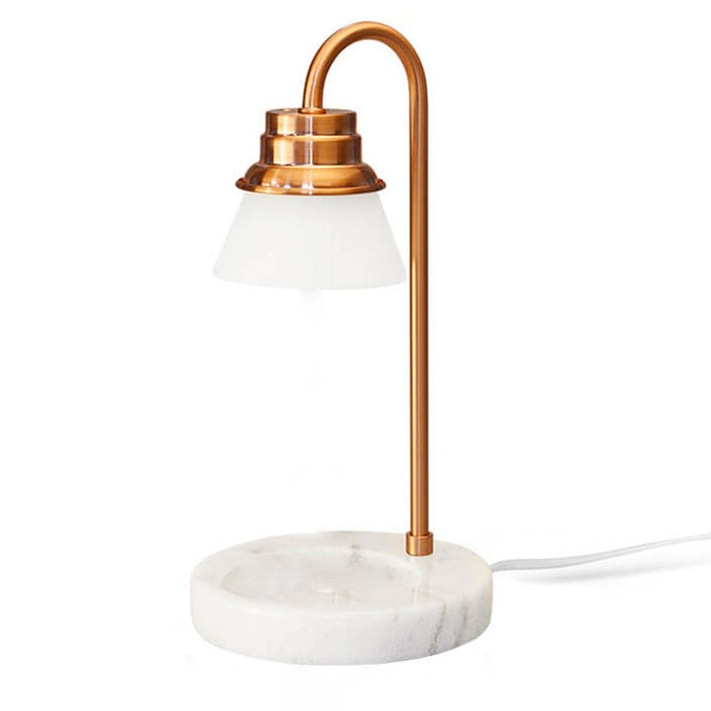 Modern Simple Metal Wood 1-Light Melting Wax Table Lamp