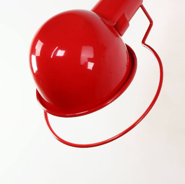 Lámpara de Aplique de Pared Ajustable de 1 Luz de Cúpula de Hierro Vintage Industrial 