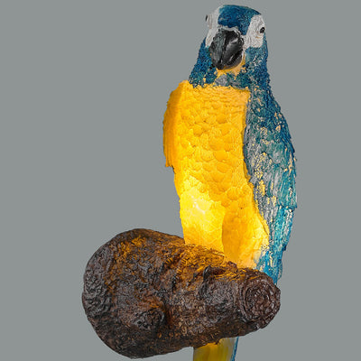 Retro kreative Kunstharz Tier Eule 1-Licht Wandleuchte Lampe 
