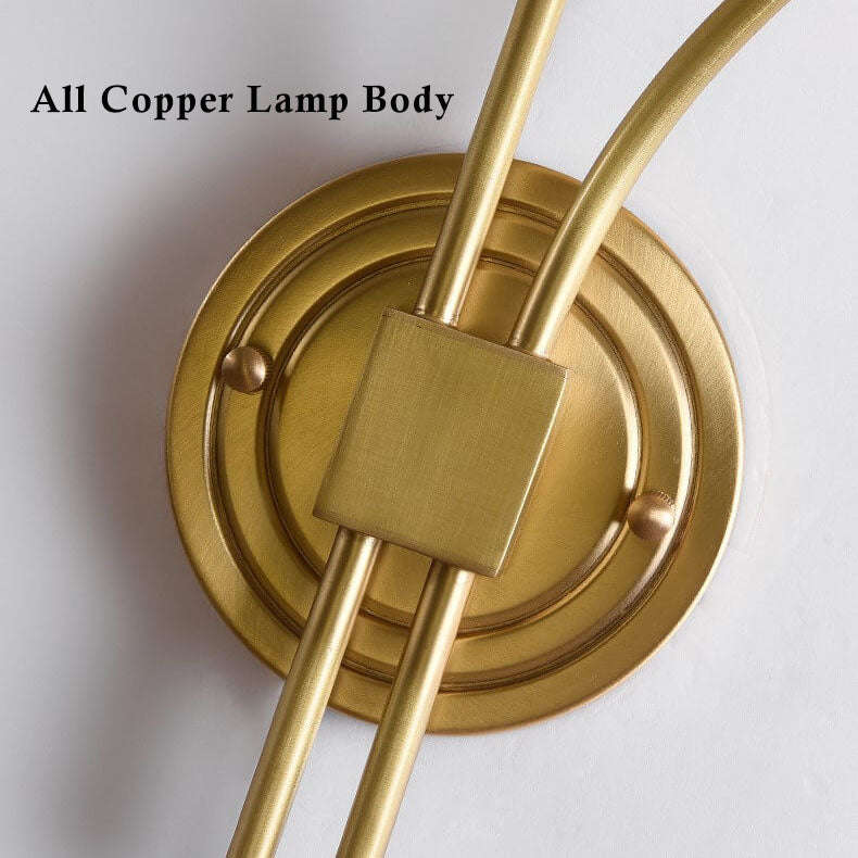 Modern Flower Shape 2-Light Armed Sconce Lamp