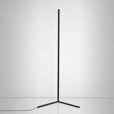 Straight Corner 1-Light LED Floor Lamps