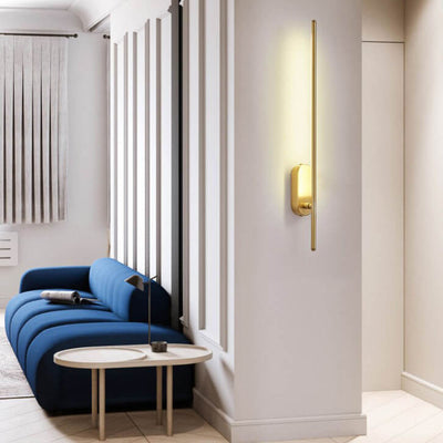 Minimalist Metal Needle 1/2-Light LED Wall Sconce Lamp
