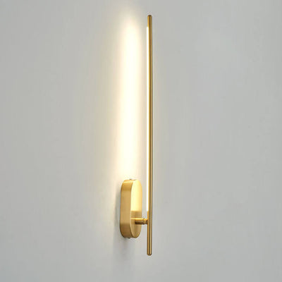 Minimalist Metal Needle 1/2-Light LED Wall Sconce Lamp