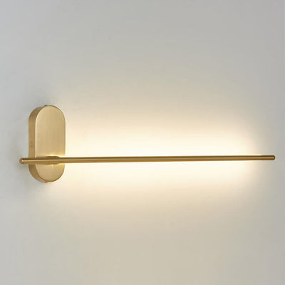 Minimalist Metal Needle 1/2-Light LED Wall Sconce Lamp