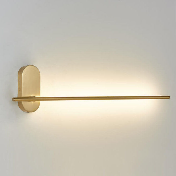 Minimalist Metal Needle 1/2-Light LED Wall Sconce Lamp