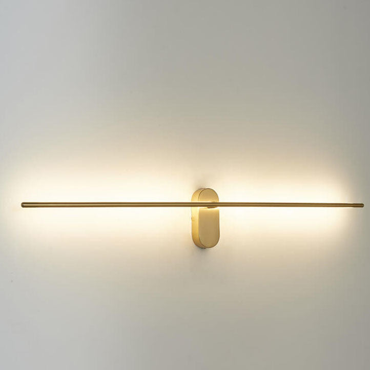 Minimalist Metal Needle 1/2-Light LED Wall Sconce Lamp