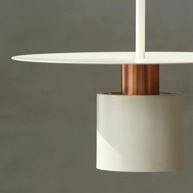 Modern Creative Cylinder Shade Metal 1-Light LED Pendant Light