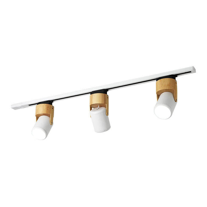 Nordic  Minimalist Track Spotlight 1/3 Light Flush Mount Light