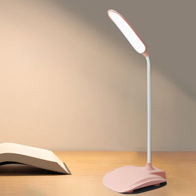 Lampe de bureau tactile LED rechargeable colorée et pliable créative 