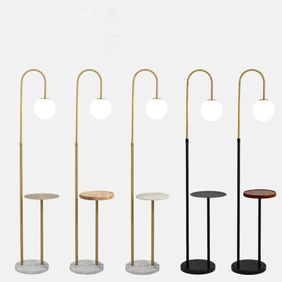 Industrielle Eisen Kreativ Regal 1-Licht Stehlampe 