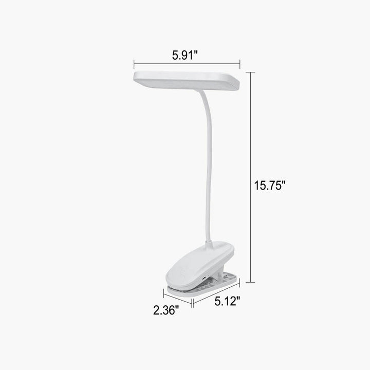 Student Eye Protection Clip Type USB Charging LED 1-Light Table Lamp