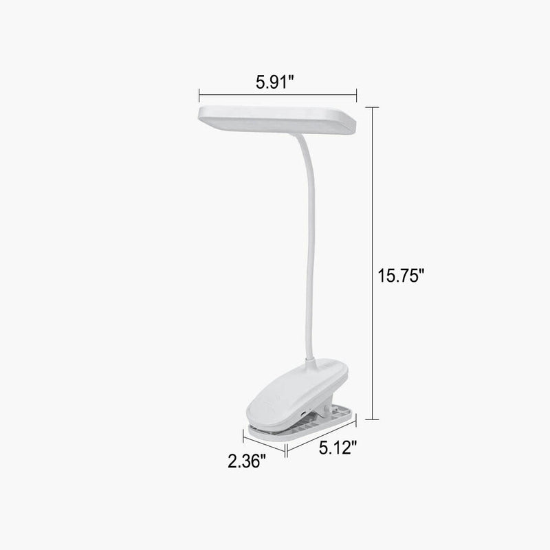 Student Eye Protection Clip Type USB Charging LED 1-Light Table Lamp