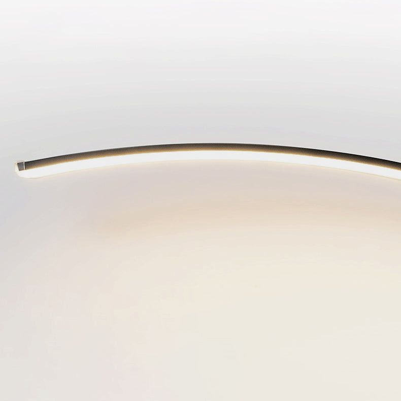 مصباح أرضي LED قائم من الألومنيوم والأكريليك بتصميم عصري بسيط على الطراز الشمالي لمعدات صيد الأسماك 