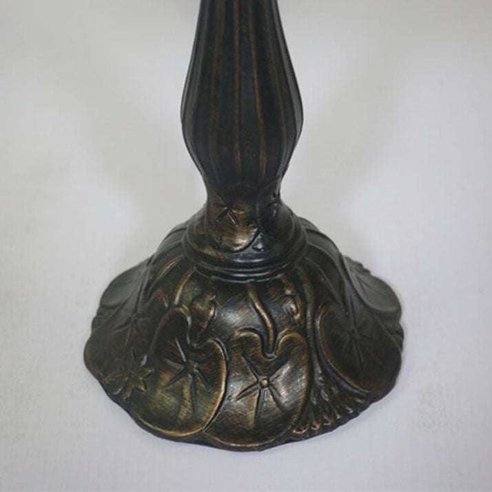 Tiffany Rustikale Buntglas 1-Licht Tischlampe 