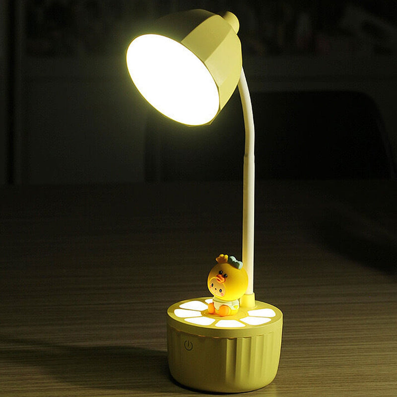 Creative Macaron Cartoon Round LED Eye Care Desk Lamp