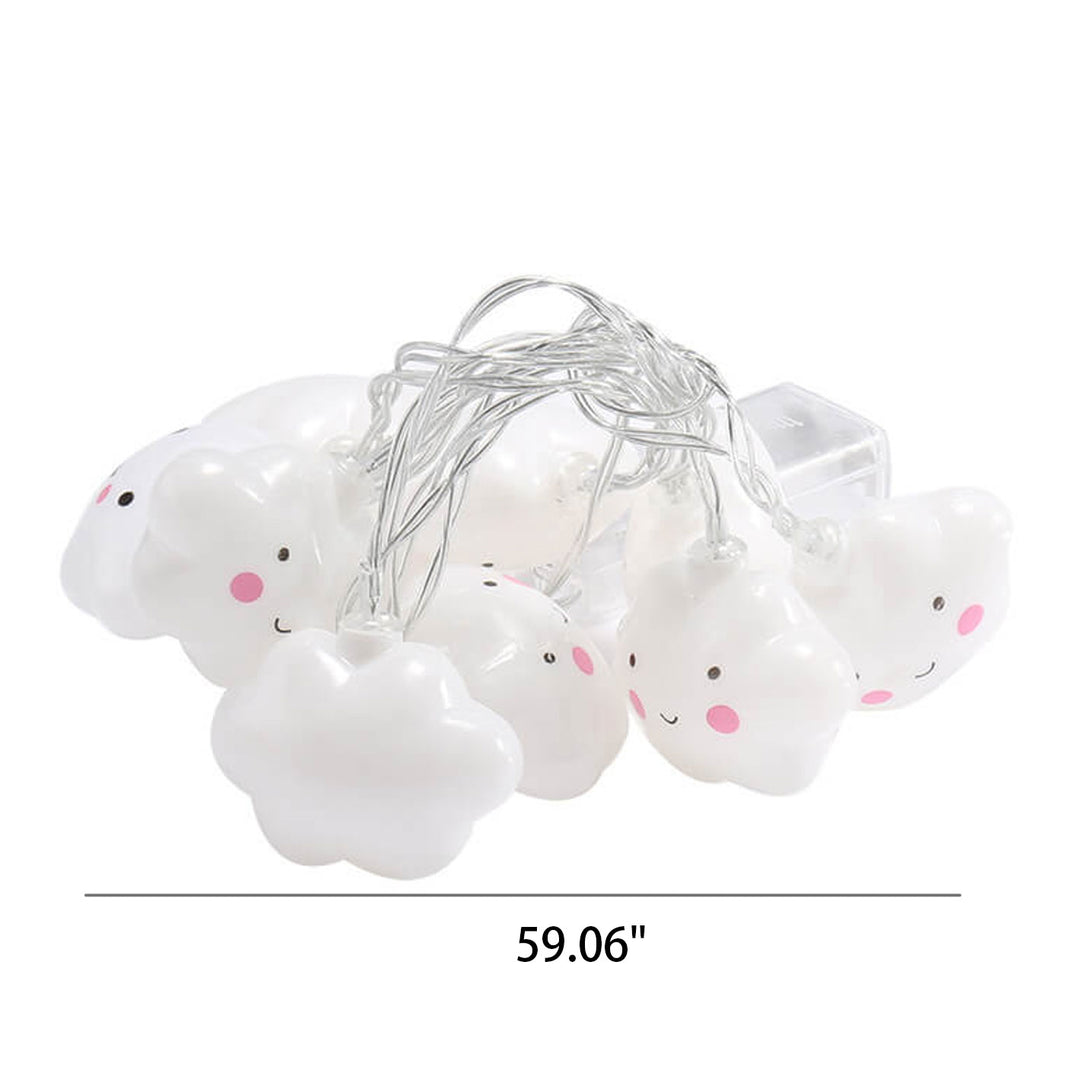 Luz de cadena de batería LED de 10/20 luces para decoración festiva interior 