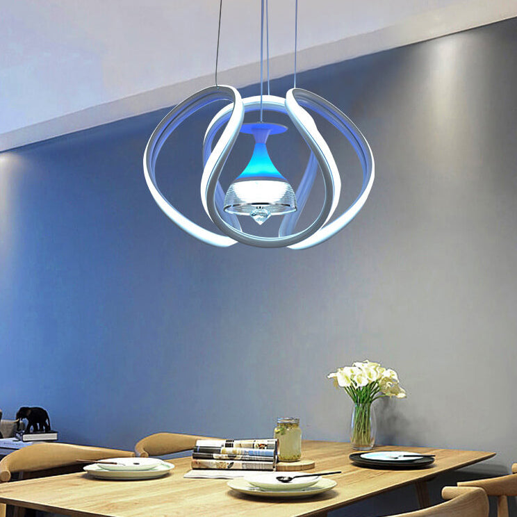 Nordic Creative Line Combination LED Chandelier