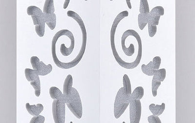 Lampe de table moderne et créative avec colonne carrée creusée à 1 lumière 
