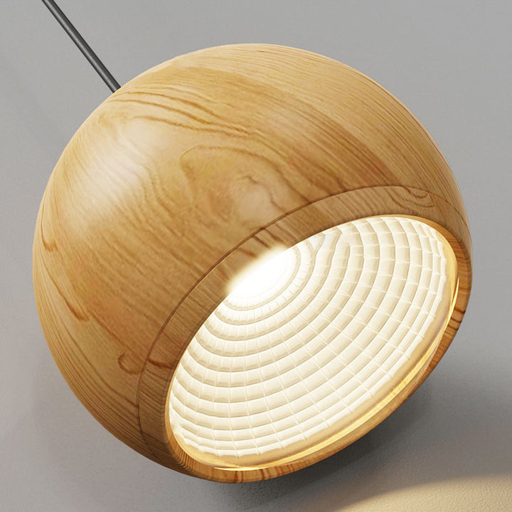 Traditional Japanese Iron Round Oval Iron 1-Light Pendant Light For Living Room &amp; Bedroom