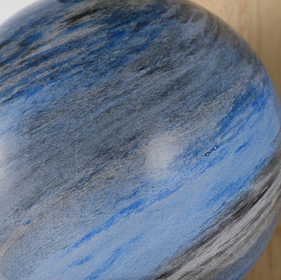 Applique murale 1-lumière Nordic Glass Planet Log Base Plant 