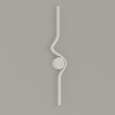 Moderne minimalistische Eisen Aluminium lange Streifen LED Wandleuchte Lampe für Wohnzimmer 