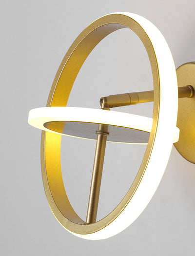 Nordische einfache Ring-Stereo-Kombinations-Design-LED-Wandleuchte 