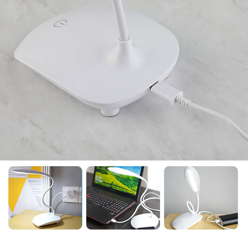 Lampe de bureau LED pliable et créative, Simple et créative, avec Protection des yeux, tactile 