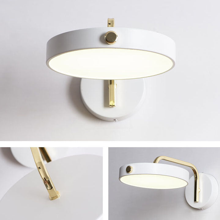 Modern Light Luxury Nordic Pie-shaped LED Wall Sconce Lamp