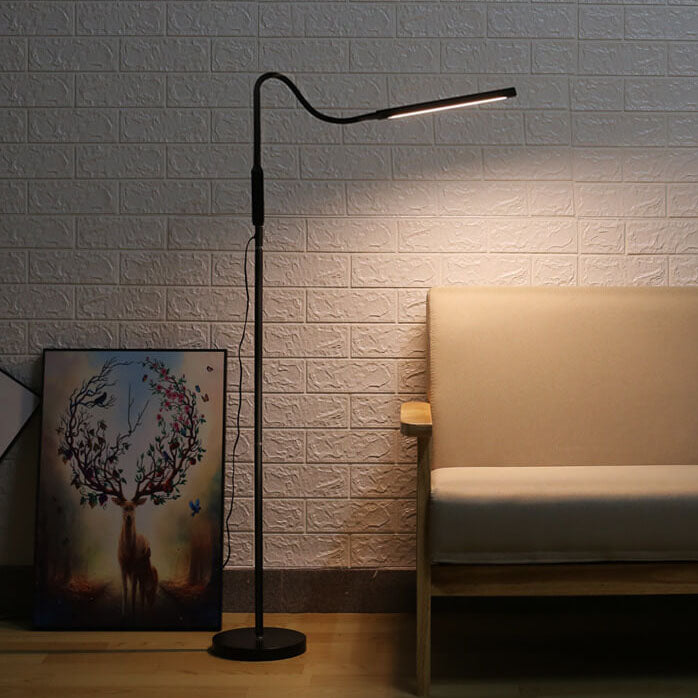 مصباح أرضي LED قابل للتعديل لحماية العين ABS الحديث 