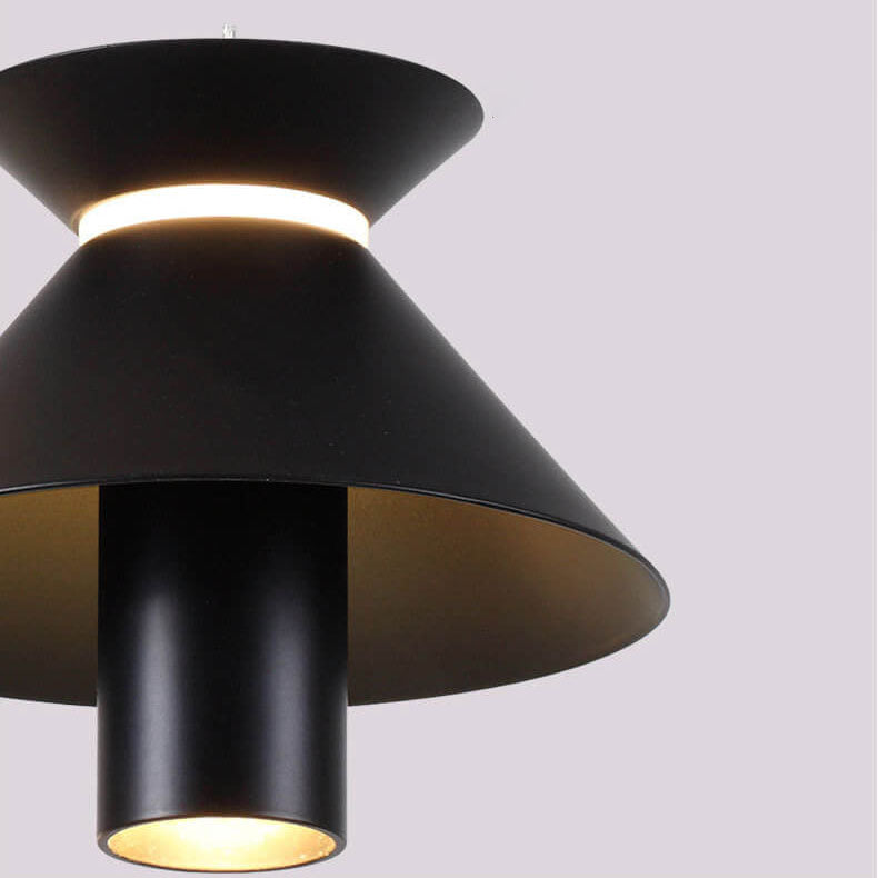 Modern Minimalist Solid Color Aluminum LED Island Light Chandelier