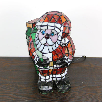 Tiffany Kreative Tier Buntglas 1-Licht Dekorative Tischlampe 