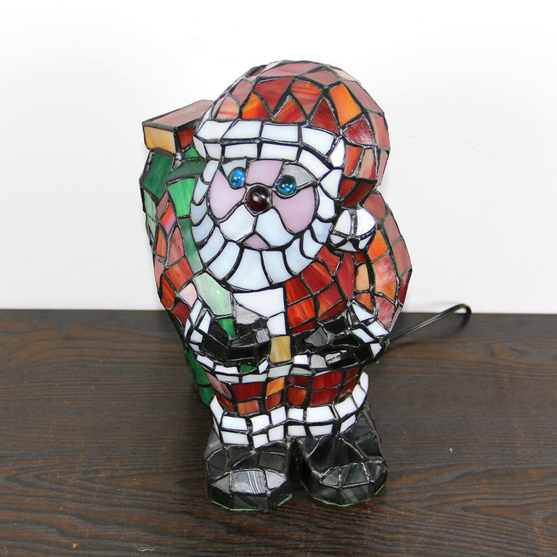 Tiffany Kreative Tier Buntglas 1-Licht Dekorative Tischlampe 